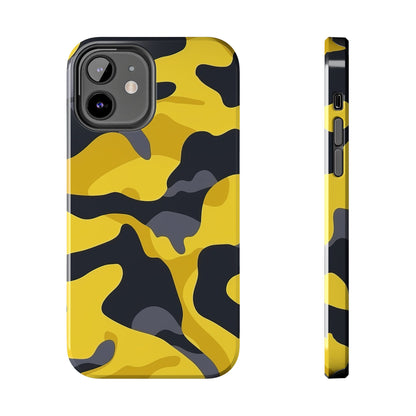 Coque de téléphone Militaire Jaune & Noir