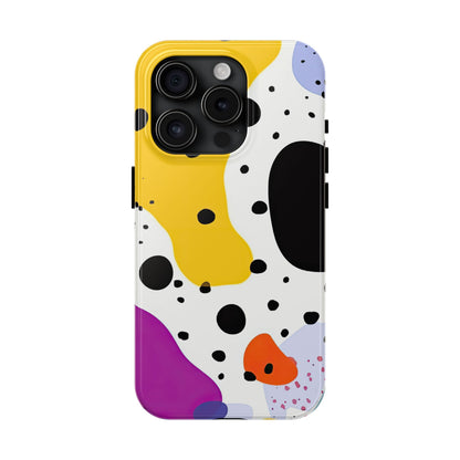 Coque de téléphone abstraite colorée