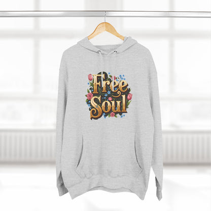 Sweat à capuche en polaire - Design Free Soul