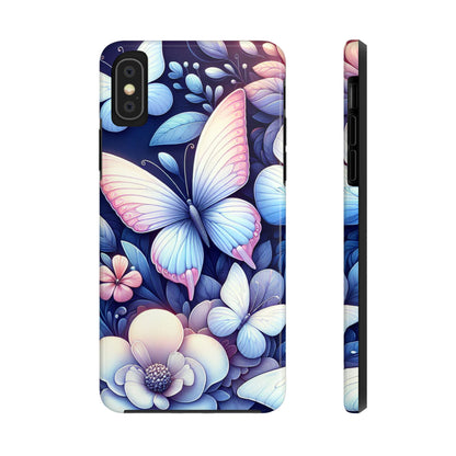 Coque de téléphone - Papillon bleu