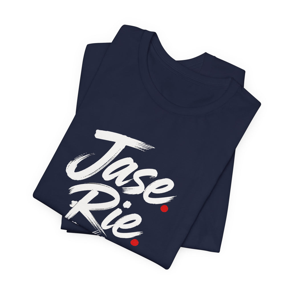 T-shirt Jase Rie Vis – Typographie manuscrite audacieuse