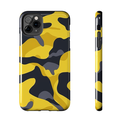 Coque de téléphone Militaire Jaune & Noir
