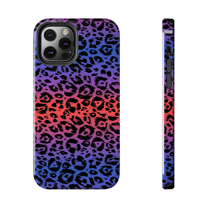 Coque de téléphone à imprimé léopard