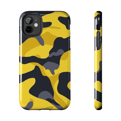 Coque de téléphone Militaire Jaune & Noir