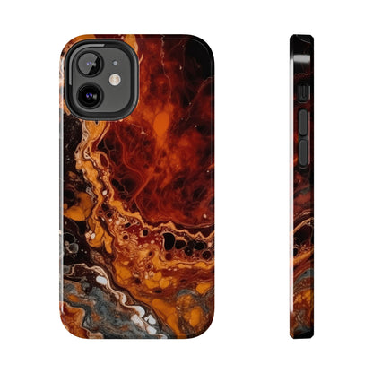 Coques de téléphone - Design couleur rouille