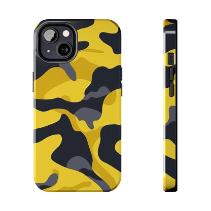 Coque de téléphone Militaire Jaune & Noir