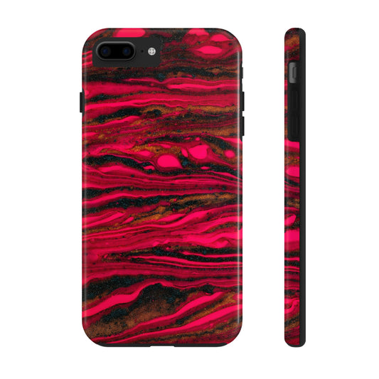 Étui de téléphone élégant en marbre