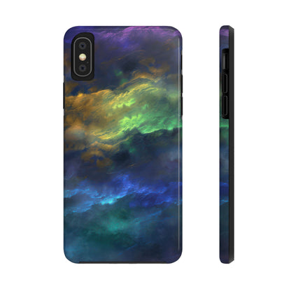 Coque de téléphone - Motif nuages colorés