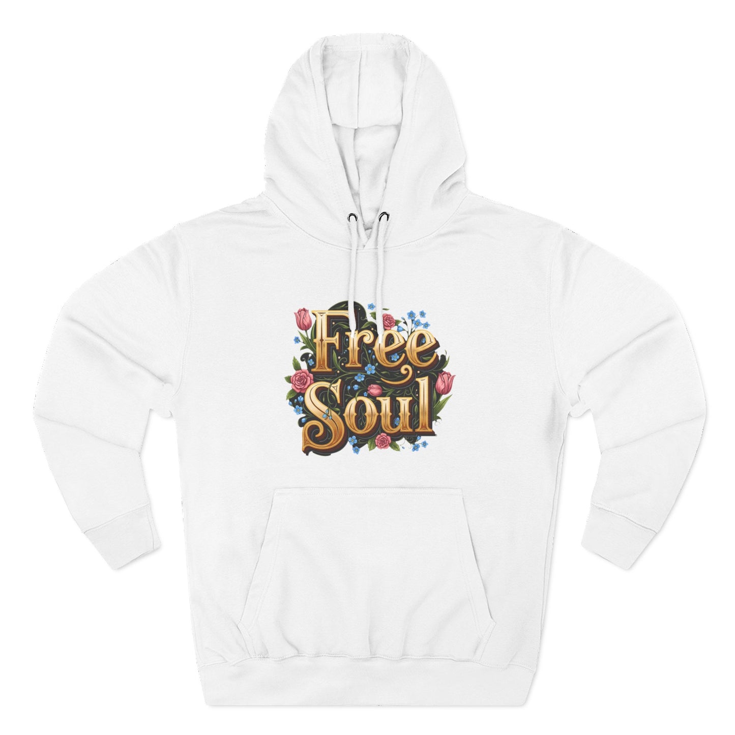 Sweat à capuche en polaire - Design Free Soul