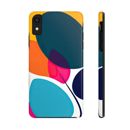 Coques de téléphone - Motif feuilles colorées