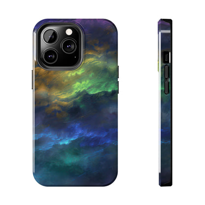 Coque de téléphone - Motif nuages colorés