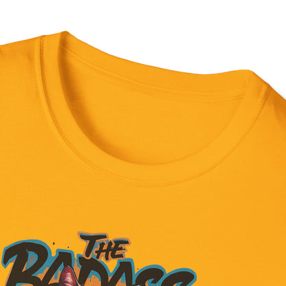 T-shirt chat - Motif chat bad ass