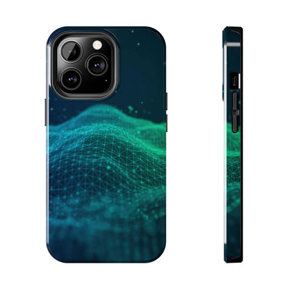 Coque de téléphone - Design vague numérique