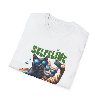 Selfeline Cat Selfie T-Shirt