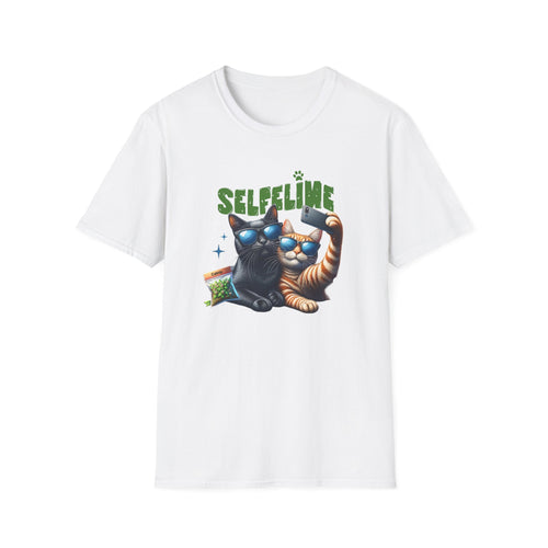 Selfeline Cat Selfie T-Shirt
