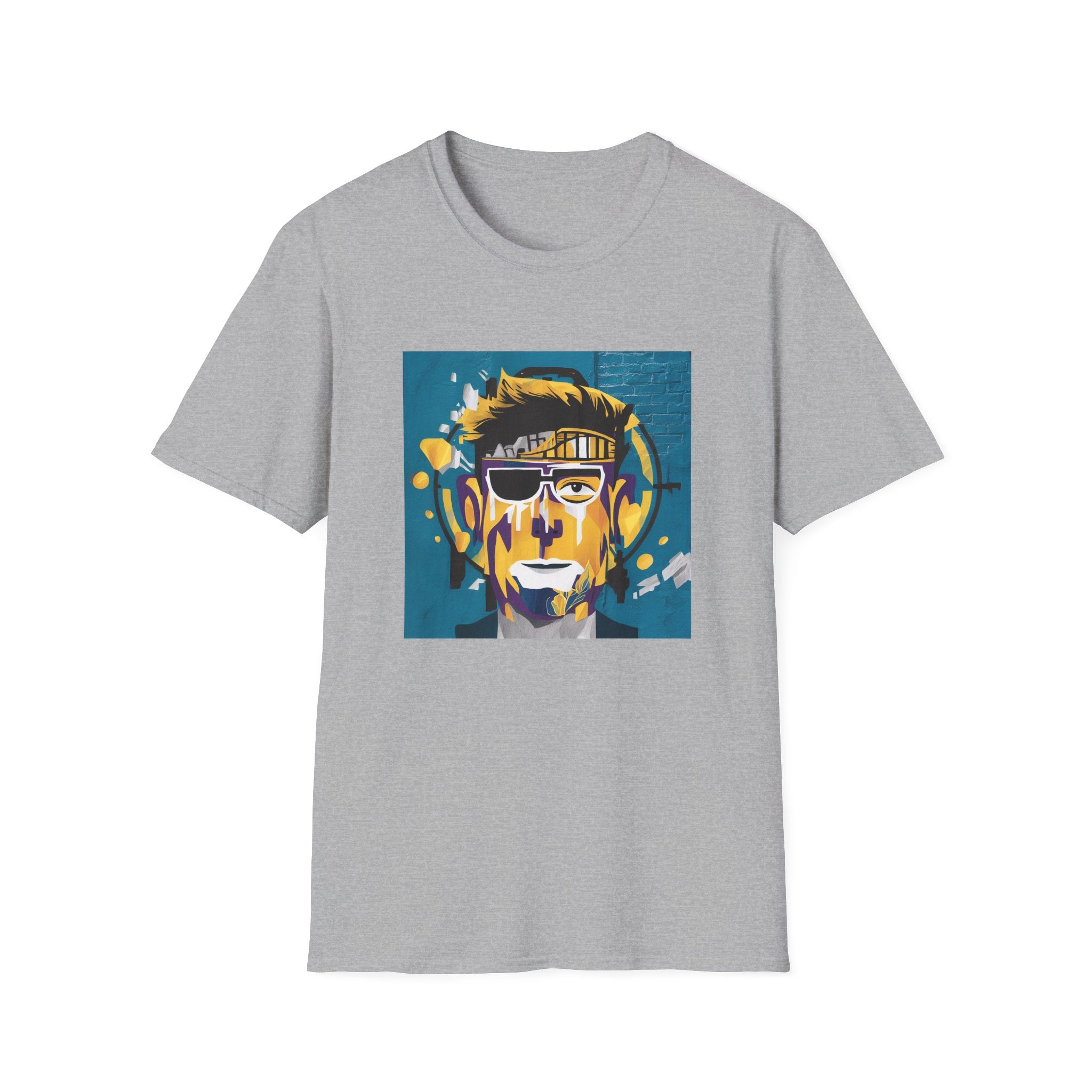 Abstract painting t-shirt