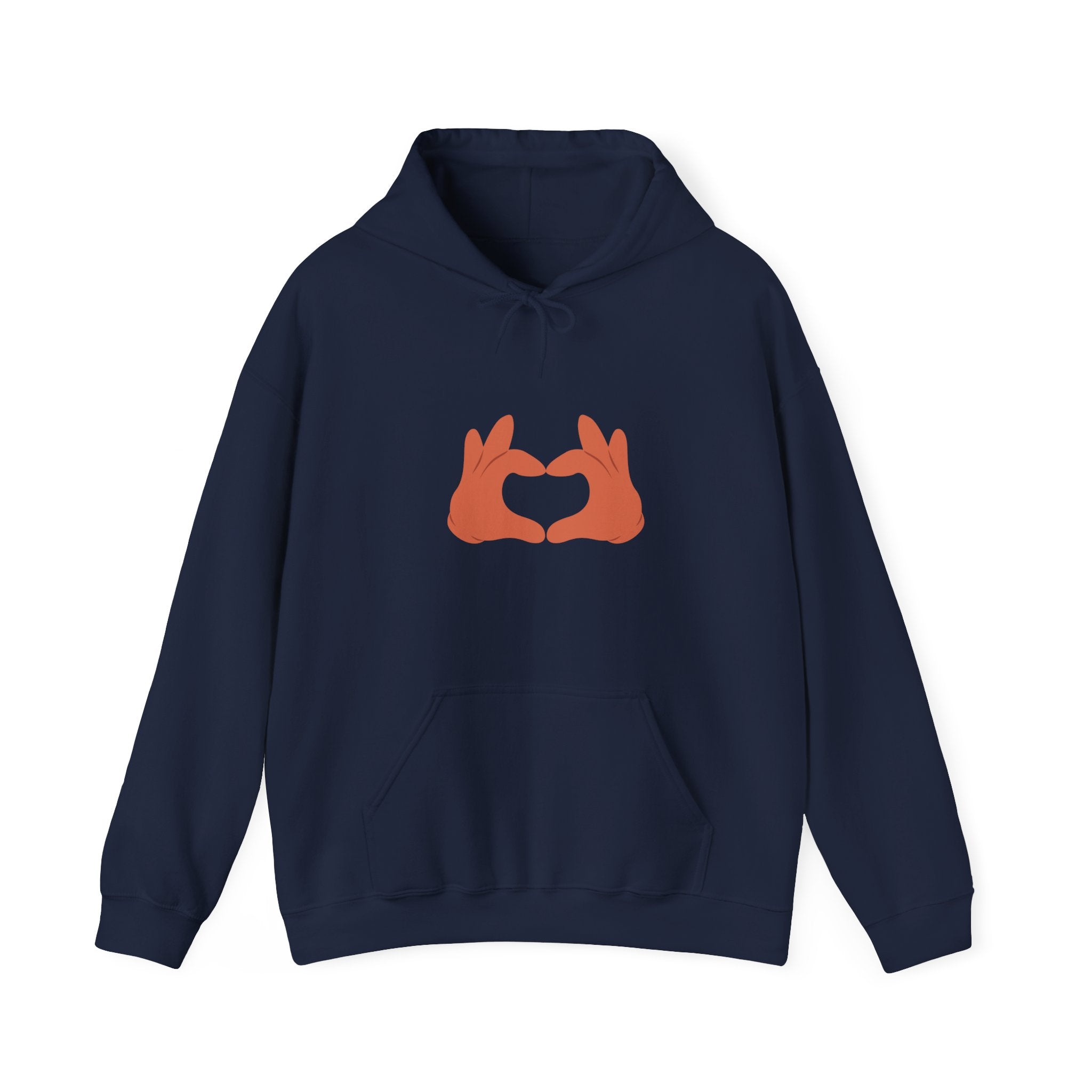 Hoodie with love sign