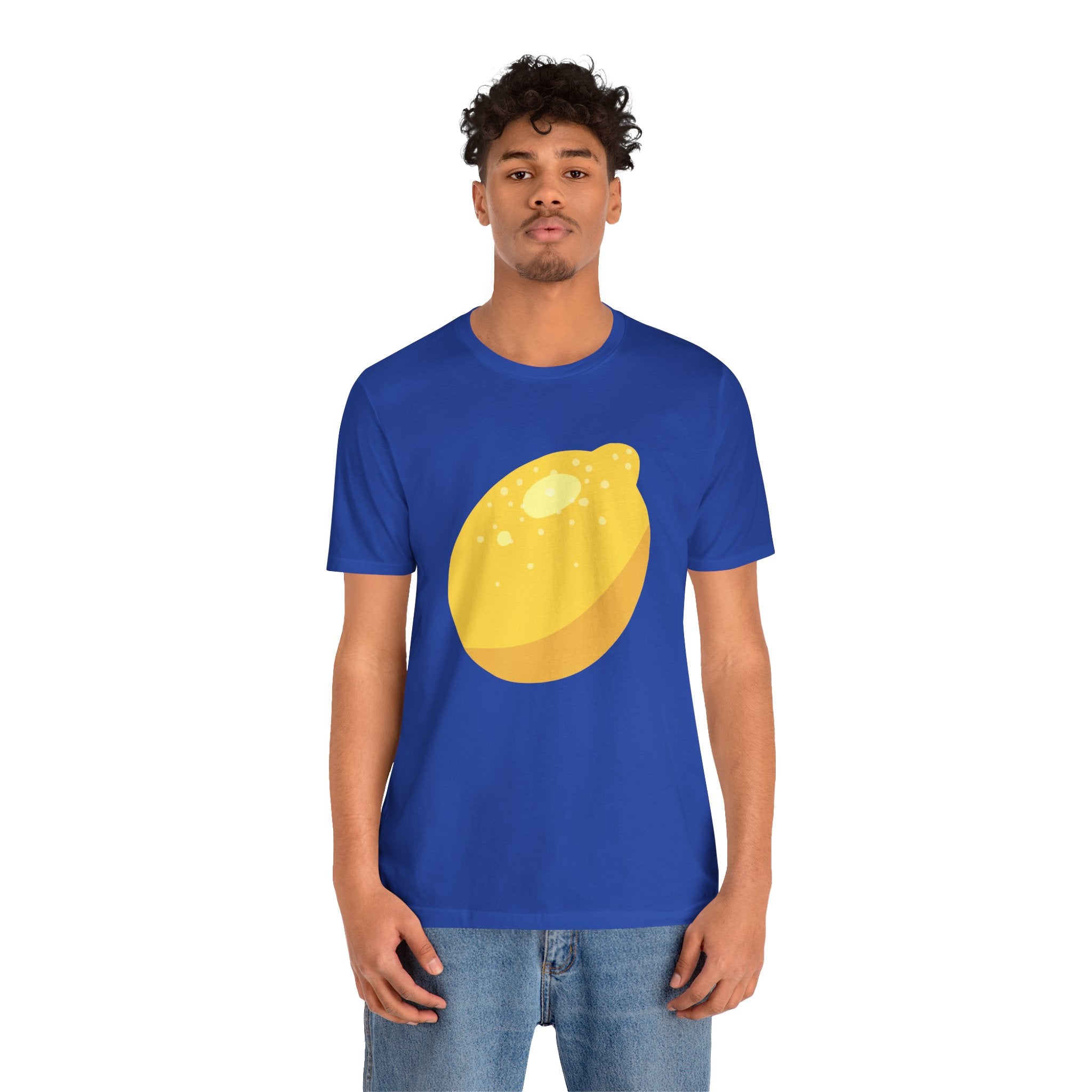Stylized Lemon T-Shirt – Fruity and Bright Design