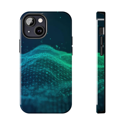 Coque de téléphone - Design vague numérique