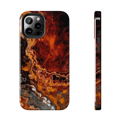 Coques de téléphone - Design couleur rouille