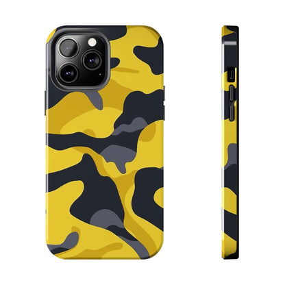Coque de téléphone Militaire Jaune & Noir