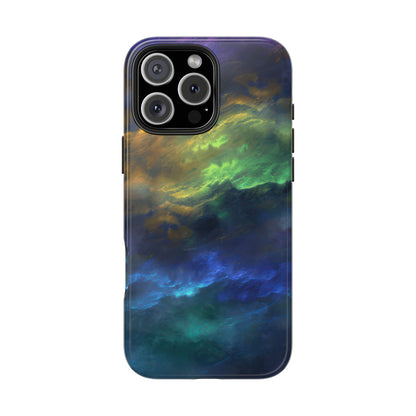 Coque de téléphone - Motif nuages colorés