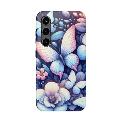 Coque de téléphone - Papillon bleu
