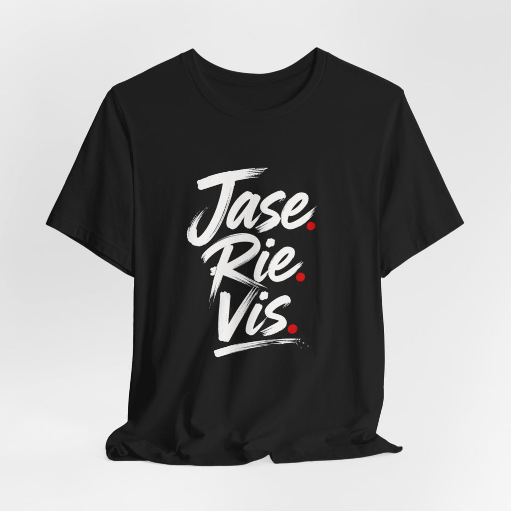 T-shirt Jase Rie Vis – Typographie manuscrite audacieuse