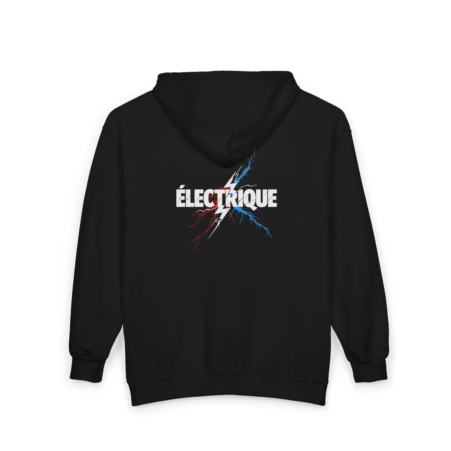 Lightning Zip Hoodie-Électrique design