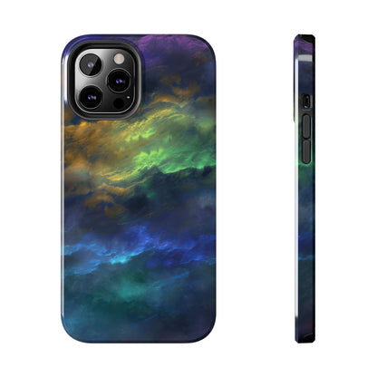 Coque de téléphone - Motif nuages colorés