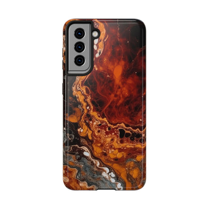 Coques de téléphone - Design couleur rouille