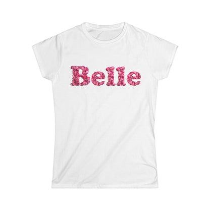 T-shirt femme - Belle en Pétales de rose