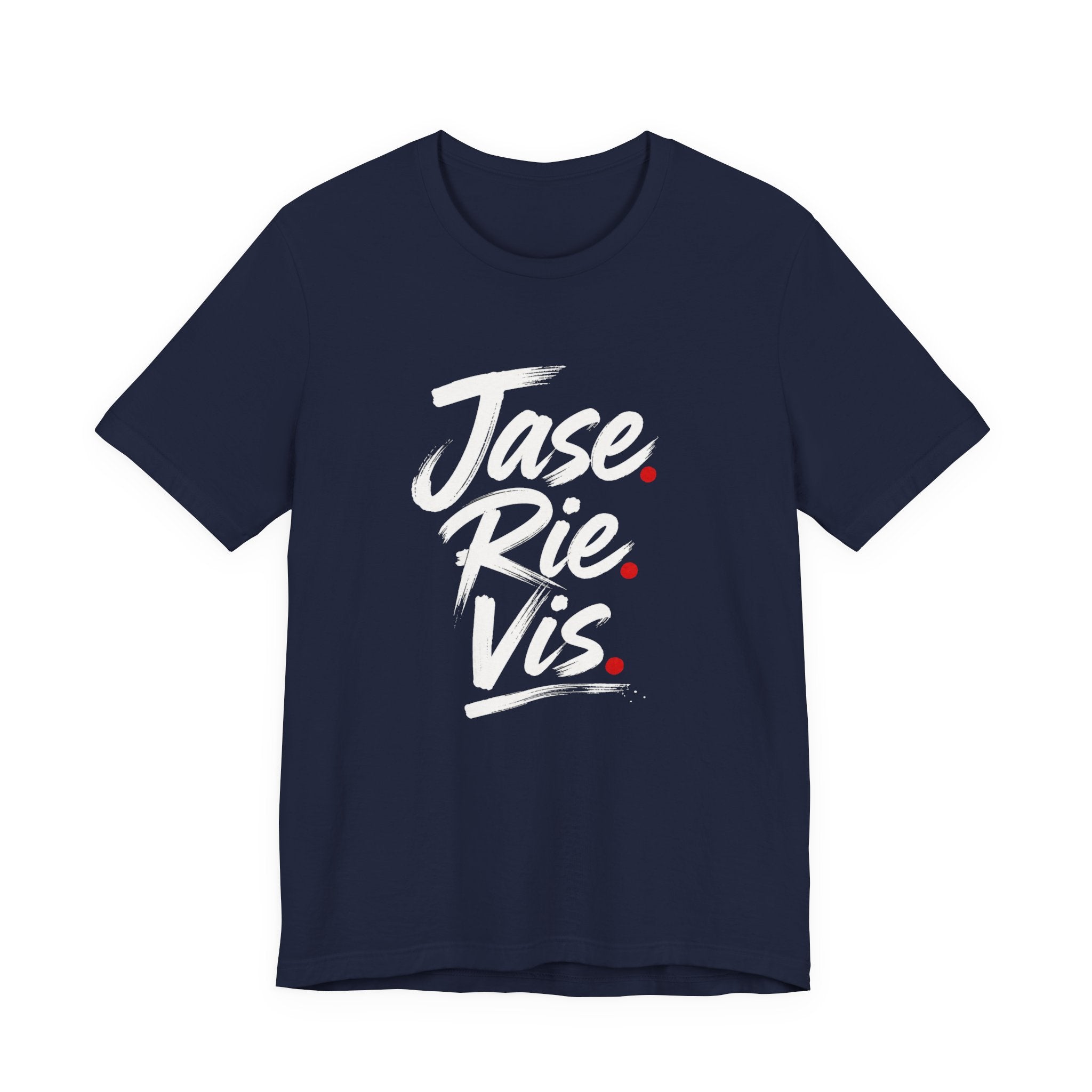 T-shirt Jase Rie Vis – Typographie manuscrite audacieuse