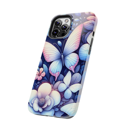 Coque de téléphone - Papillon bleu