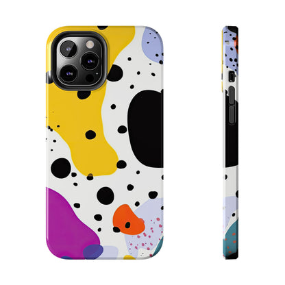 Coque de téléphone abstraite colorée