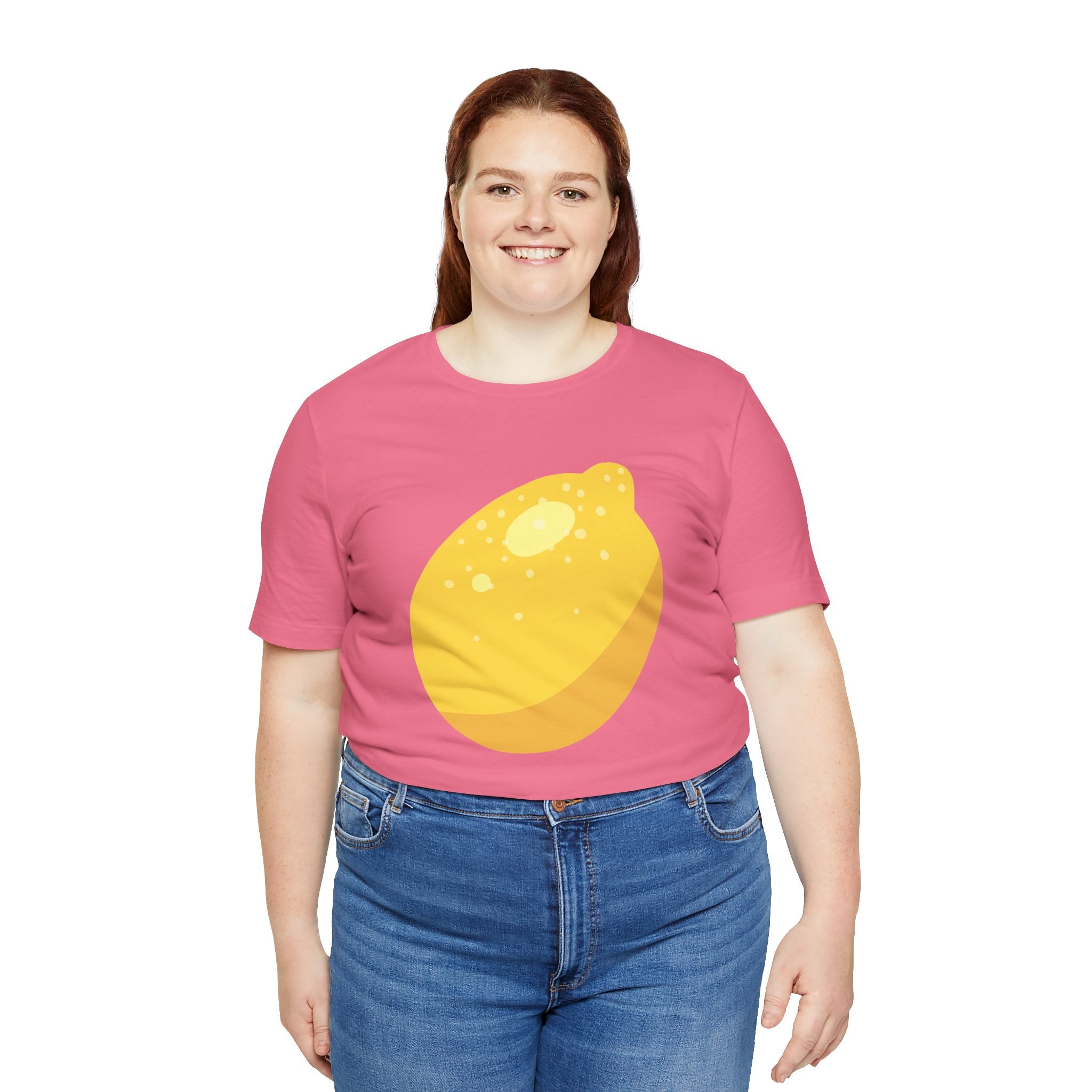 Stylized Lemon T-Shirt – Fruity and Bright Design