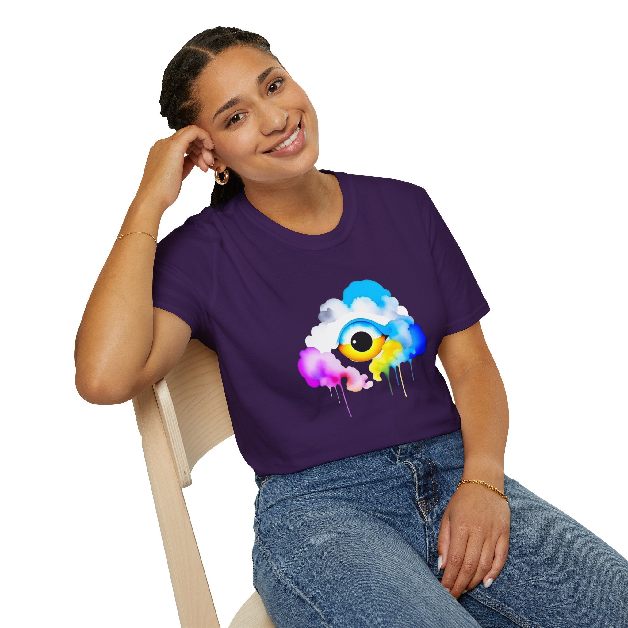 Spiritual Awakening T-shirt – Colorful Mystic Eye