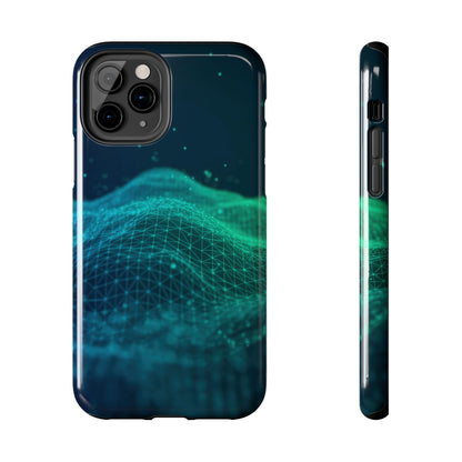 Coque de téléphone - Design vague numérique
