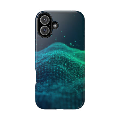 Coque de téléphone - Design vague numérique