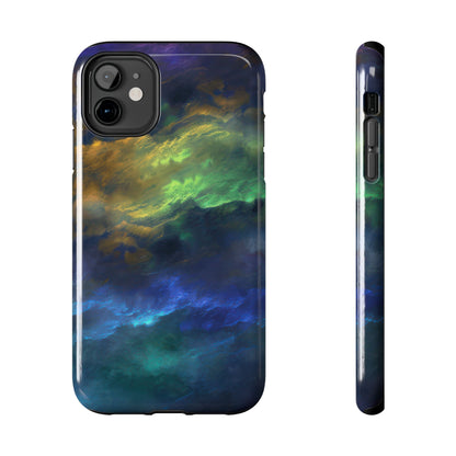 Coque de téléphone - Motif nuages colorés