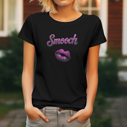 T-shirt femme - Motif Smooch
