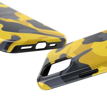 Coque de téléphone Militaire Jaune & Noir