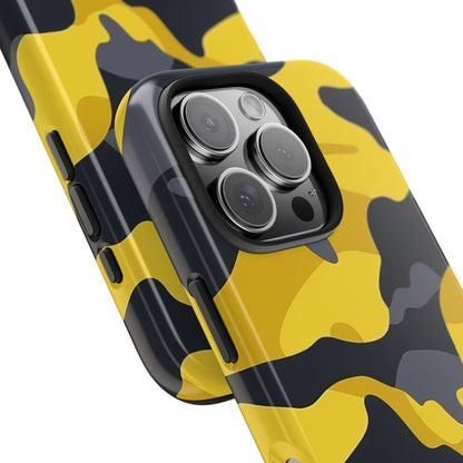 Coque de téléphone Militaire Jaune & Noir