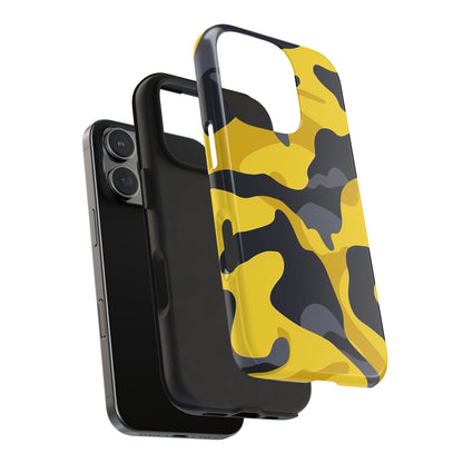 Coque de téléphone Militaire Jaune & Noir