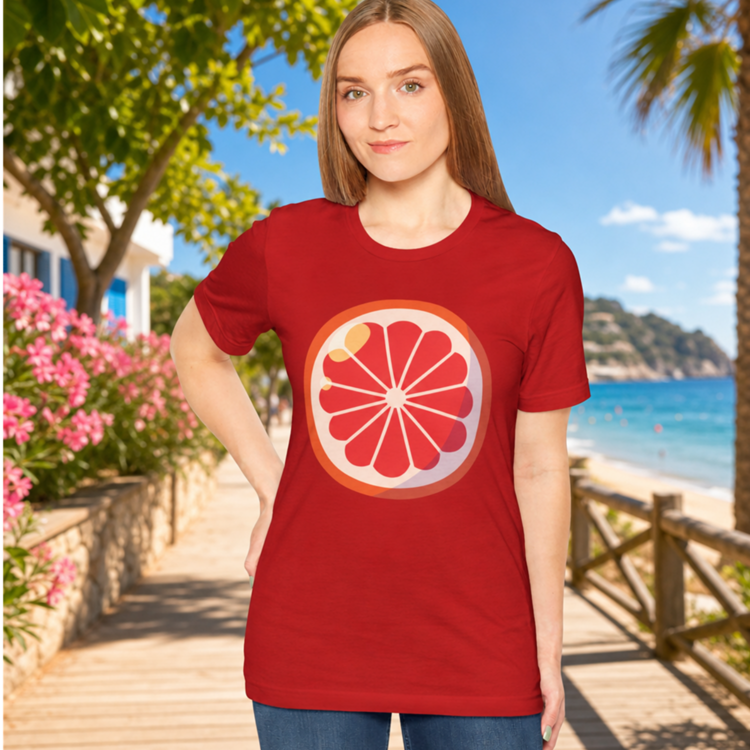 Stylized Citrus T-Shirt