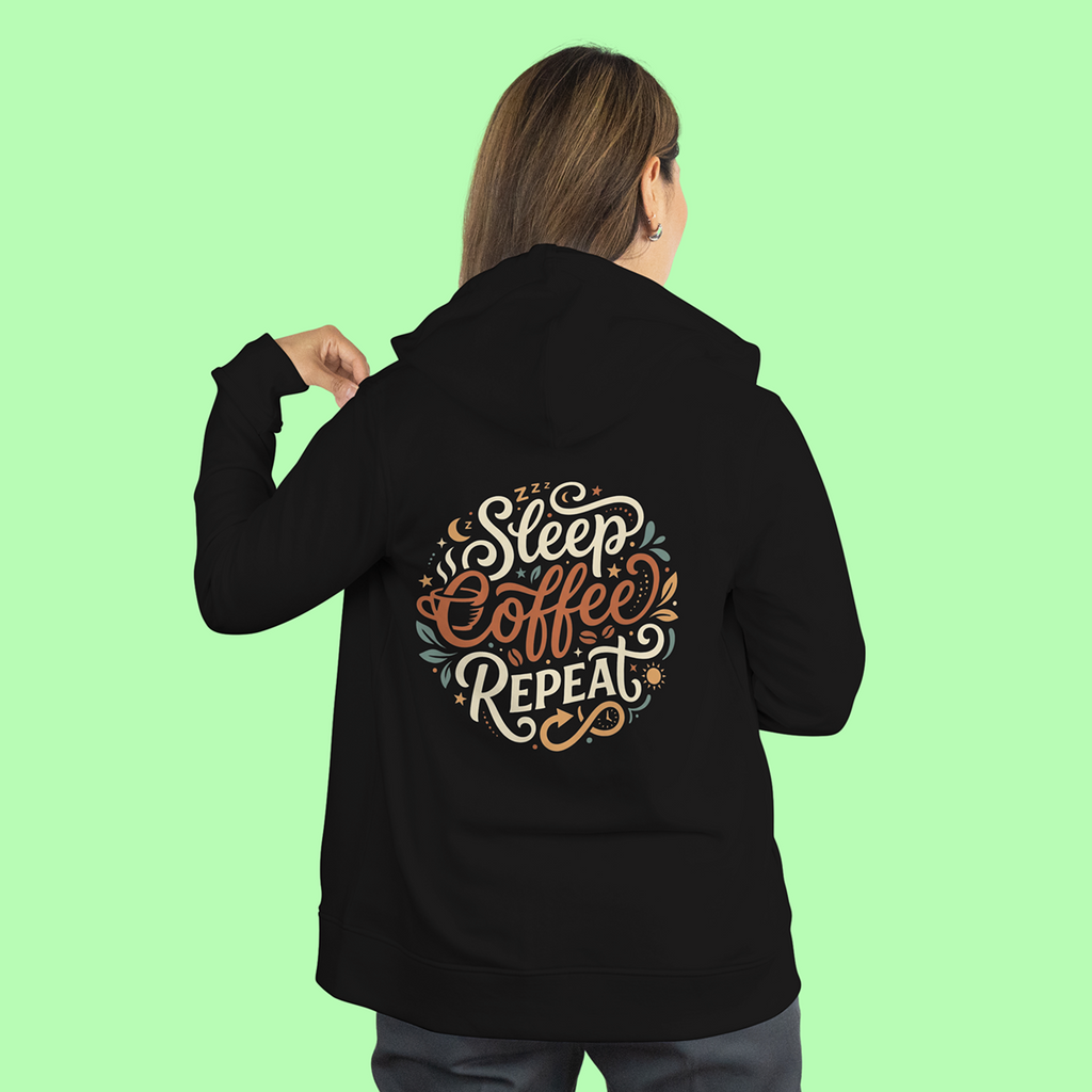 Zip-up hoodie