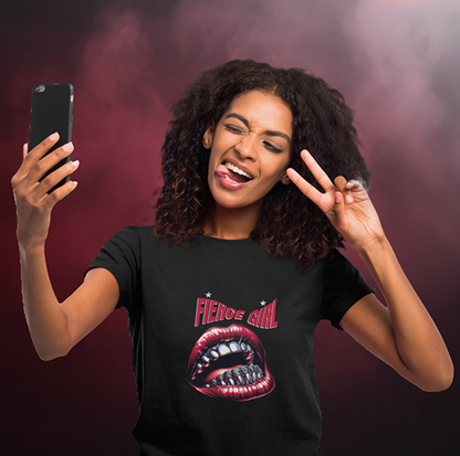 T-shirt Fierce Girl