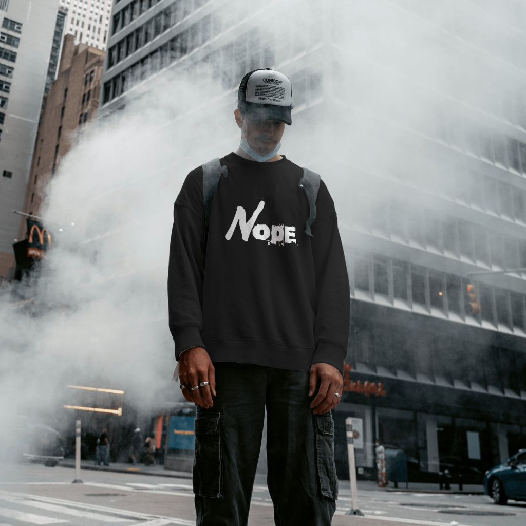 sweatshirt noir/black homme/men