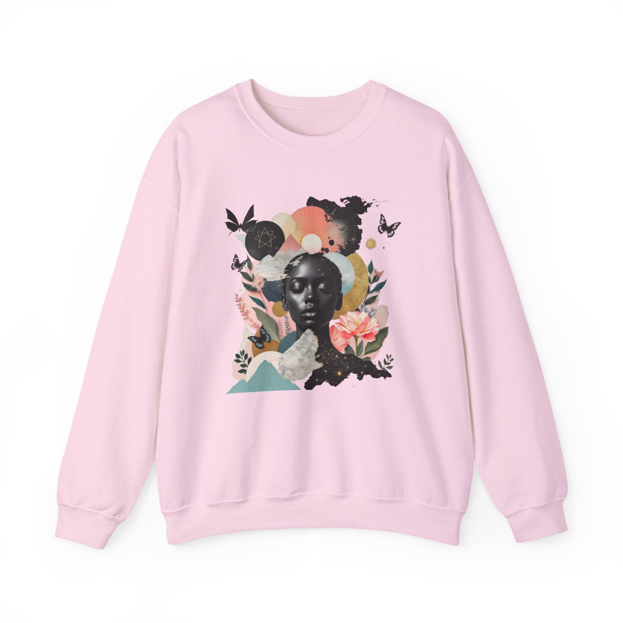 sweatshirt rose design africa