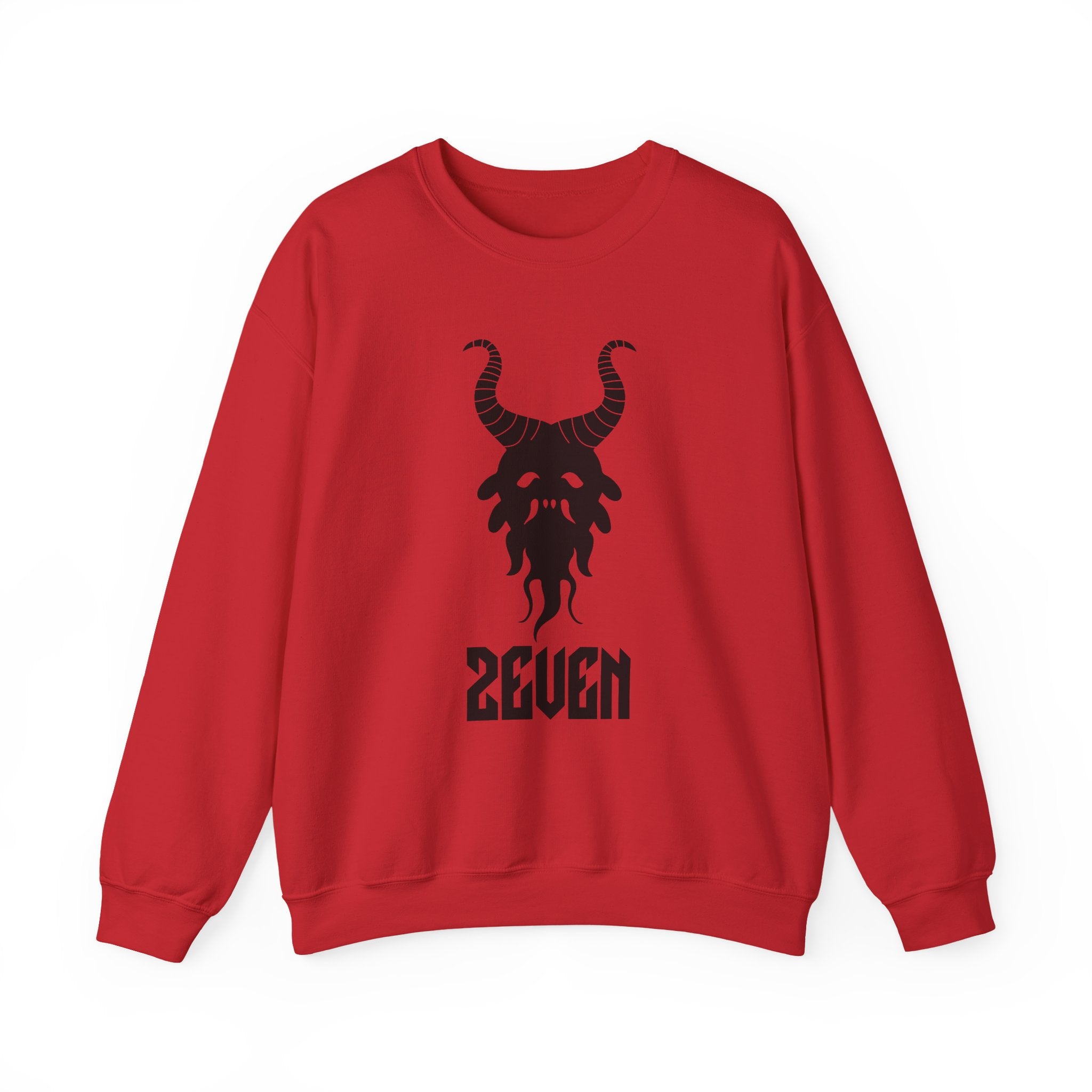 sweatshirt rouge design du diable